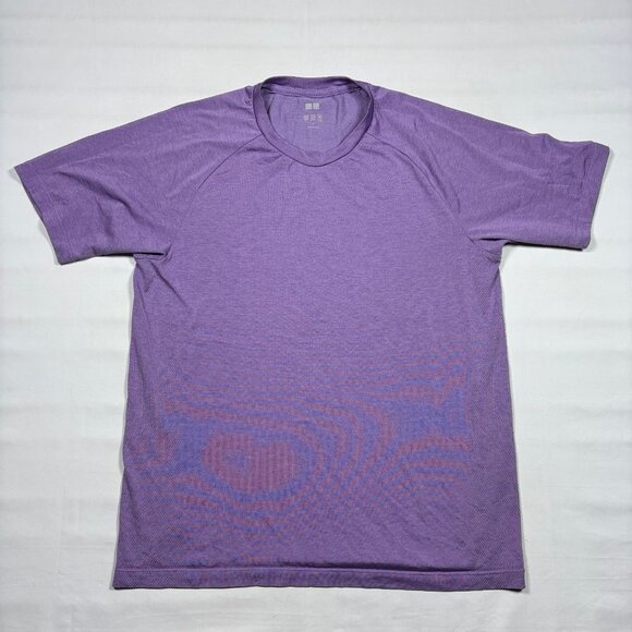 Uniqlo Other - Uniqlo Dry-Ex Ordor Control Cool to The Touch Purple Performance T-Shirt Mens L